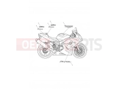 TRIUMPH DAYTONA 600 & 650 Bodywork - Decals