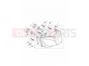 TRIUMPH DAYTONA 600 & 650 Headlight/Mountings