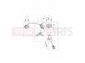 TRIUMPH DAYTONA 600 & 650 Ignition Switch & LockSet