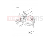 Triumph 2005 DAYTONA 600 & 650 Main Frame & Fittings