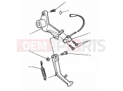 TRIUMPH SPEED TRIPLE (CARBS) Sidestand