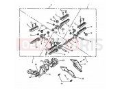 TRIUMPH SPEED TRIPLE (CARBS) Footrests & Mountings