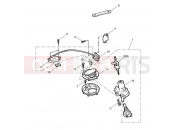 TRIUMPH SPEED TRIPLE (CARBS) Ignition Switch & Seat Lock