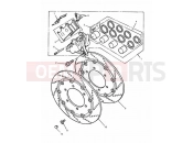 TRIUMPH SPEED TRIPLE (CARBS) Front Brake Caliper & Discs