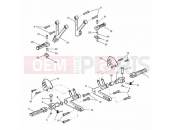 TRIUMPH SPEED TRIPLE 885cc\955cc (EFI) > 141871 Footrests & Mountings