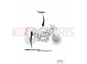 TRIUMPH SPEED TRIPLE 885cc\955cc (EFI) > 141871 Bodywork Decals 885cc Engine