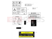 Triumph 2012 SPEED TRIPLE R > 735336 Warning Labels