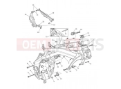 Triumph 2013 SPEED TRIPLE R > 735336 Main Frame & Fittings