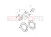 TRIUMPH Speed Triple S Front Brake Caliper & Discs