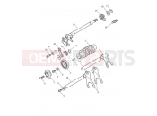 TRIUMPH TRIDENT 660 Gear Selector Drum