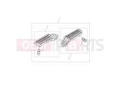 Triumph 2016 STREET TWIN Front Footrest, Pair