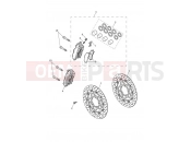 TRIUMPH TIGER EXPLORER XC 740277 > Front Brake Caliper & Disc