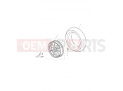 Rear Wheel - Triumph TIGER EXPLORER XR 740277 > 2019
