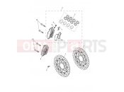 TRIUMPH TIGER EXPLORER XRT 740277 > Front Brake Caliper & Disc