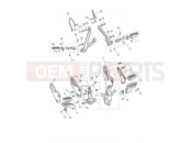 TRIUMPH TIGER EXPLORER XRT 740277 > Footrests & Mountings