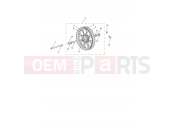 TRIUMPH Tiger Explorer > 740276 TIGER EXPLORER XC Front Wheel
