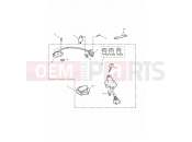 TRIUMPH SPRINT CARBS Ignition Switch & Lock Set Sprint Executive