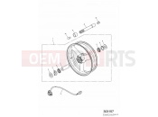 TRIUMPH SPRINT RS > 139276 Front Wheel