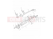 TRIUMPH SPRINT RS > 139276 Gear Selector Drum