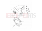 TRIUMPH SPRINT ST 139277 > 208166 Rear Brake Caliper & Disc