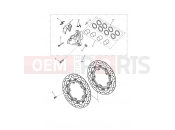 Triumph 2005 SPRINT ST 208167 > Front Brake Caliper & Discs
