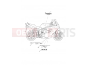 TRIUMPH SPRINT ST 208167 > Bodywork - Decals