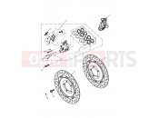 Triumph 2006 ROCKET III, CLASSIC & ROADSTER Front Brake Caliper & Discs