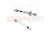 TRIUMPH ROCKET III, CLASSIC & ROADSTER Transmission Damper, Drive Shaft