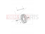 TRIUMPH THUNDERBIRD COMMANDER Front Wheel