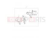 Triumph 2017 BONNEVILLE T100 Flyscreen Mounting Kit
