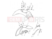 Mudguards - Triumph BONNEVILLE T100 2018