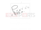 Triumph 2021 BONNEVILLE T100 Mirror, Bar End, Clear