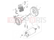 Alternator & Starter Motor - Triumph BONNEVILLE T120 2016