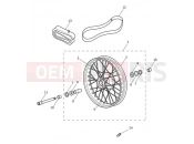 Triumph 2021 BONNEVILLE T120 Front Wheel