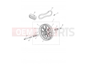 Triumph 2020 STREET SCRAMBLER Front Wheel