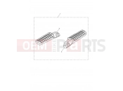 Triumph 2020 STREET SCRAMBLER Rear Footrest, Pair
