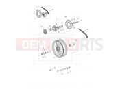 TRIUMPH TIGER 800 XRT 855532 > Rear Wheel & Final Drive
