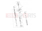 TRIUMPH SPEEDMASTER EFI Front Forks & Lower Yoke 469051