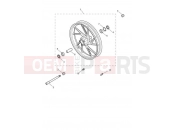 TRIUMPH TIGER 900 Front Wheel