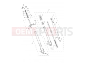 Triumph 2021 TIGER 1200 XCA Front Forks & Yokes