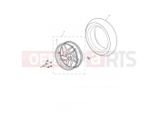 TRIUMPH TIGER 1200 XR Rear Wheel