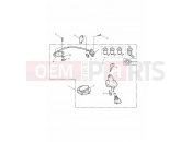 TRIUMPH TROPHY 29156 > Ignition Switch & Lock Set