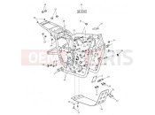 TRIUMPH SCRAMBLER EFI Main Frame & Fittings 606027