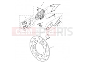 TRIUMPH SCRAMBLER EFI Front Brake Caliper & Discs