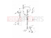 TRIUMPH TT600 Rear Brake Master Cylinder