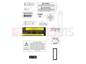 TRIUMPH BONNEVILLE BOBBER Warning Labels