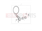 TRIUMPH BONNEVILLE BOBBER Mirror, Bar End, Clear