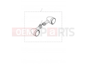 LED Indicator Kit, D64 Med, 450 Lead - Triumph BONNEVILLE BOBBER 2021