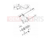 Triumph 2008 THRUXTON 900 EFI Gear Selectors & Pedal