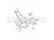 TRIUMPH TIGER 885i 71699 > 124105 Main Frame & Fittings